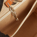 Hermes Herbag PM Vache Hunter Criss Viking 30 Ecru Beige Naturel 2 Way Bag Palladium Hardware