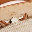 Hermes Herbag PM Vache Hunter Criss Viking 30 Ecru Beige Naturel 2 Way Bag Palladium Hardware