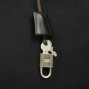 Hermes Herbag Toile Vache Hunter Black MM 2 In 1 Bag