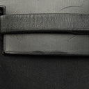 Hermes Herbag Toile Vache Hunter Black MM 2 In 1 Bag