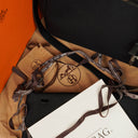 Hermes Herbag Toile Vache Hunter Black MM 2 In 1 Bag
