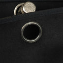 Hermes Herbag Toile Vache Hunter Black MM 2 In 1 Bag