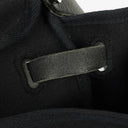 Hermes Herbag Toile Vache Hunter Black MM 2 In 1 Bag