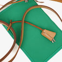 Hermes Herbag Zip 31 PM Bleu Saphir Vache Hunter Bleu Azteque Menthe
