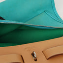 Hermes Herbag Zip 31 PM Bleu Saphir Vache Hunter Bleu Azteque Menthe