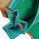 Hermes Herbag Zip 31 PM Bleu Saphir Vache Hunter Bleu Azteque Menthe