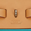 Hermes Herbag Zip 31 PM Bleu Saphir Vache Hunter Bleu Azteque Menthe