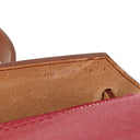 Hermes Herbag Zip 31 PM Fauve Vache Hunter Rubis Toile With Palladium Hardware