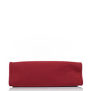 Hermes Herbag Zip 31 PM Fauve Vache Hunter Rubis Toile With Palladium Hardware