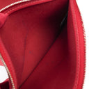 Hermes Herbag Zip 31 PM Fauve Vache Hunter Rubis Toile With Palladium Hardware