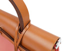 Hermes Herbag Zip 31 PM Vache Hunter Naturel Rose Azalee Toile With Palladium Hardware
