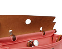 Hermes Herbag Zip 31 PM Vache Hunter Naturel Rose Azalee Toile With Palladium Hardware