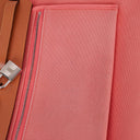 Hermes Herbag Zip 31 PM Vache Hunter Naturel Rose Azalee Toile With Palladium Hardware