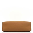 Hermes Herbag Zip 31 PM Vache Hunter Toile Dune/Sable Naturel And Orange With Palladium Hardware