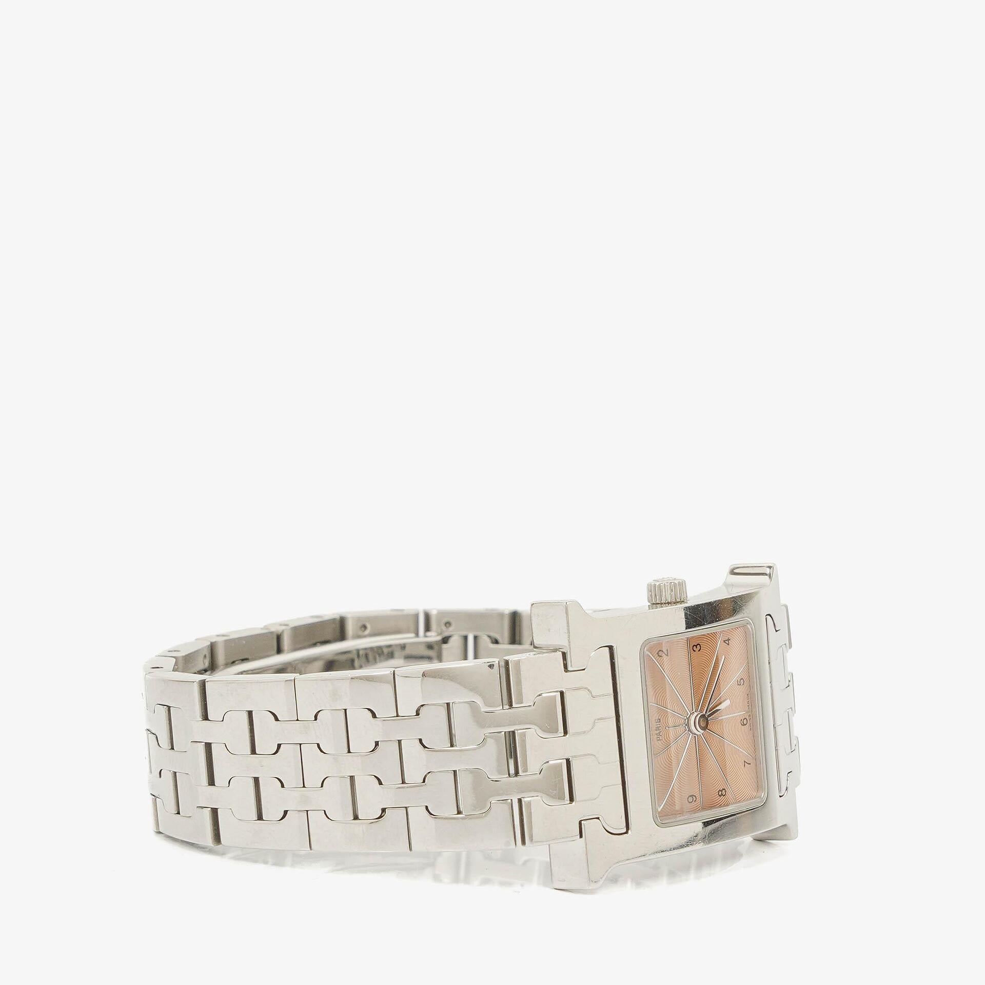 Hermes Heure H 21mm Ref HH1.210 Stainless Steel Watch