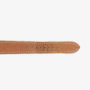 Hermes Heure H PM 21mm Gold Plated and Brown Leather Quartz Watch HH1.210