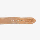 Hermes Heure H PM 21mm Gold Plated and Brown Leather Quartz Watch HH1.210