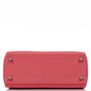 Hermes Kelly 25 Retourne Rose Azalee Swift Leather With Palladium Hardware