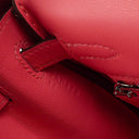 Hermes Kelly 25 Retourne Rose Azalee Swift Leather With Palladium Hardware
