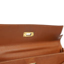 Hermes Kelly 32 Retourne Gold Courchevel Gold Hardware, 1992