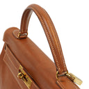 Hermes Kelly 32 Retourne Gold Courchevel Gold Hardware, 1992