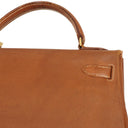 Hermes Kelly 32 Retourne Gold Courchevel Gold Hardware, 1992