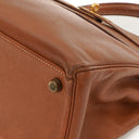 Hermes Kelly 32 Retourne Gold Courchevel Gold Hardware, 1992