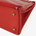 Hermès Kelly 32 Retourne Rouge Vif With Gold Hardware
