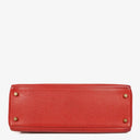Hermès Kelly 32 Retourne Rouge Vif With Gold Hardware