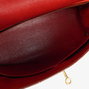 Hermès Kelly 32 Retourne Rouge Vif With Gold Hardware