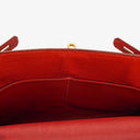 Hermès Kelly 32 Retourne Rouge Vif With Gold Hardware