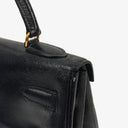 Hermes Kelly 32 Retourne Vintage Navy Box Calf With Gold Hardware, 1978