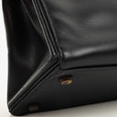 Hermes Kelly 32 Retourne Vintage Navy Box Calf With Gold Hardware, 1978