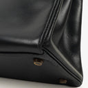 Hermes Kelly 32 Retourne Vintage Navy Box Calf With Gold Hardware, 1978
