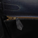 Hermes Kelly 32 Retourne Vintage Navy Box Calf With Gold Hardware, 1978
