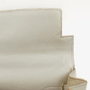 Hermès Kelly 32 Retourne White Leather With Gold Hardware, 1977