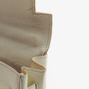 Hermès Kelly 32 Retourne White Leather With Gold Hardware, 1977