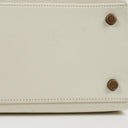 Hermès Kelly 32 Retourne White Leather With Gold Hardware, 1977