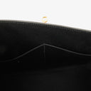 Hermes Kelly 32 Sellier Black Ardennes With Gold Hardware, 1996