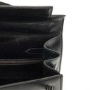 Hermes Kelly 32 Sellier Black Box Calf Gold Hardware, 1979