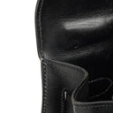 Hermes Kelly 32 Sellier Black Box Calf Gold Hardware, 1979