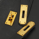 Hermes Kelly 32 Sellier Black Box Calf Gold Hardware, 1979