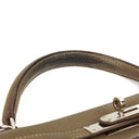 Hermes Kelly 32 Sellier Étoupe Chevre Mysore Palladium Hardware, 2006