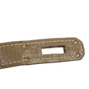 Hermes Kelly 32 Sellier Étoupe Chevre Mysore Palladium Hardware, 2006