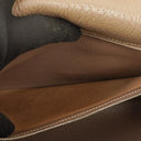 Hermes Kelly 32 Sellier Étoupe Chevre Mysore Palladium Hardware, 2006