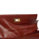 Hermes Kelly 32 Sellier Rouge H Box Calf Gold Hardware, 1983