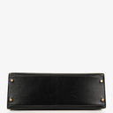 Hermes Kelly 32 Sellier Vintage Black Box Calf With Gold Hardware, 2003