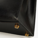Hermes Kelly 32 Sellier Vintage Black Box Calf With Gold Hardware, 2003