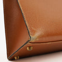 Hermes Kelly 32 Sellier Vintage Gold Courchevel Leather With Gold Hardware, 1998
