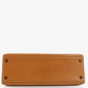 Hermes Kelly 32 Sellier Vintage Natural Chamonix With Gold Hardware, 1977